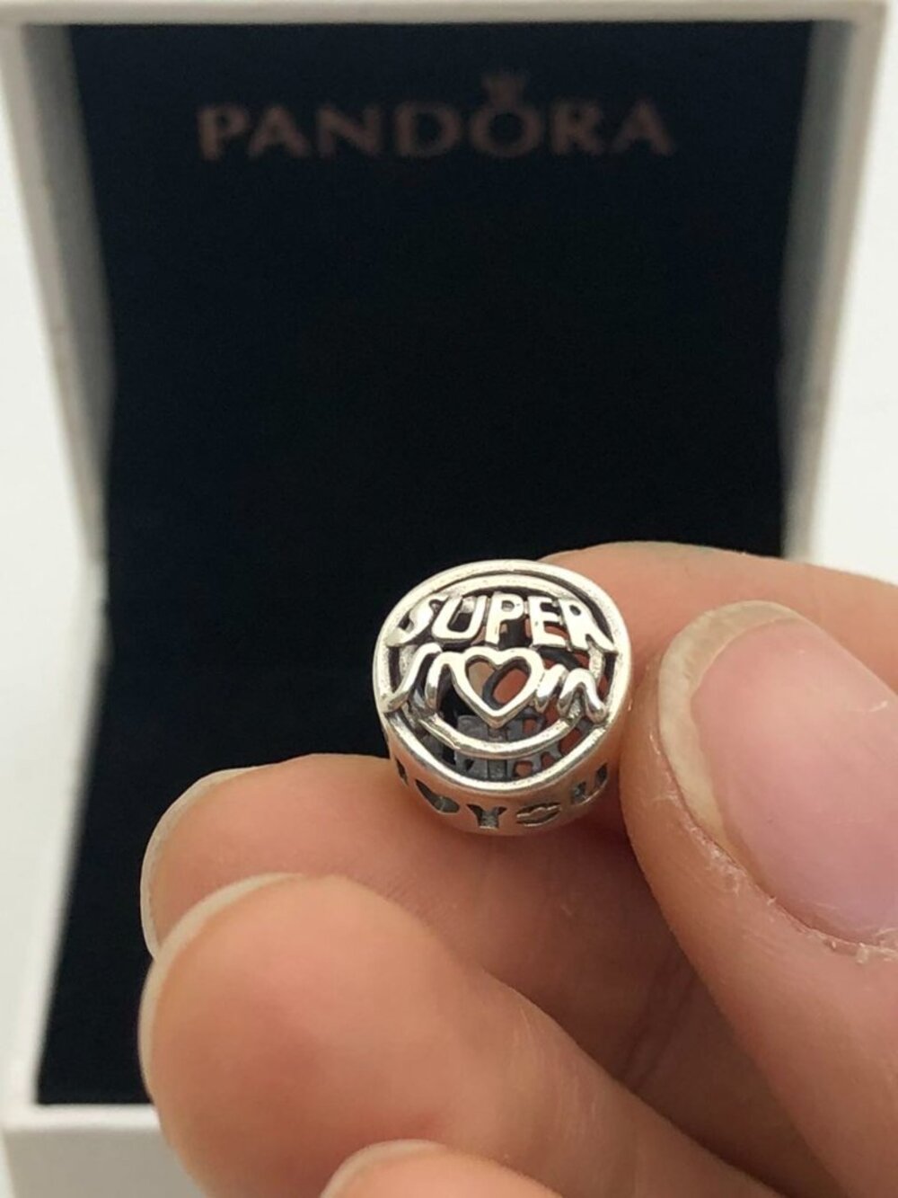 ✨🔥Pandora Mum Hero Openwork Charm Charm